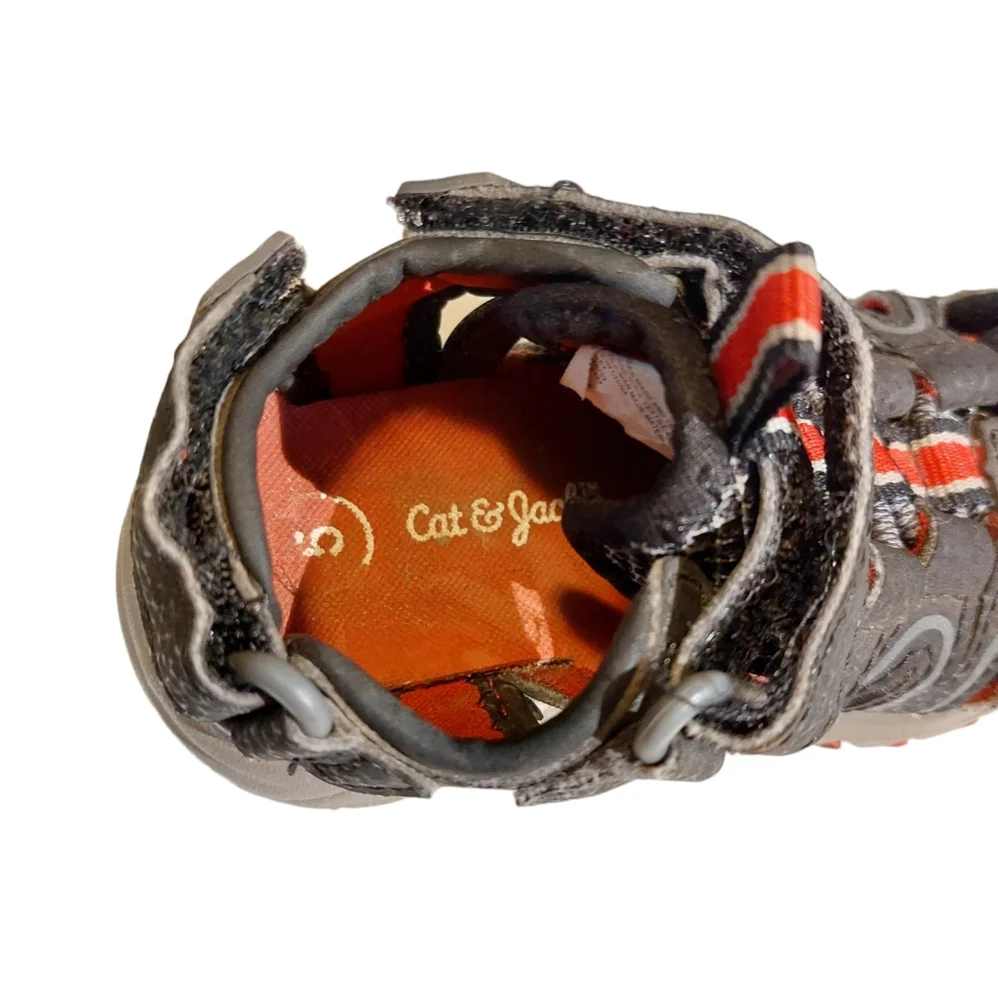 Cat and Jack Afton Hiking Fisherman Sandals Toddler Size 5 Blue And Red
